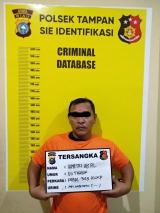 Polsek Tampan Ringkus Dua Pelaku Curat Modus Pura-pura Kenal lakukan 11 TKP di Pekanbaru