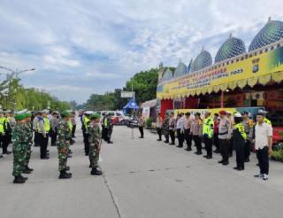 Polres Dumai Gelar Apel Pergeseran Pasukan.
