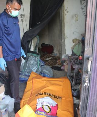 Pria Ditemukan Meninggal di Kios Bangkinang, Polisi Selidiki Penyebab Kematian