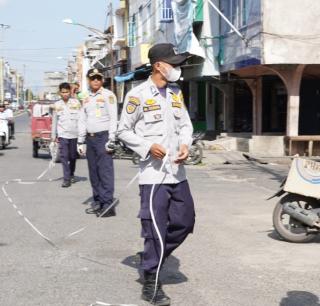 Dishub Inhil Bergerak! UPTD Turun ke Jalan Jenderal Sudirman, Data Volume Parkir untuk Wujudkan Lalu