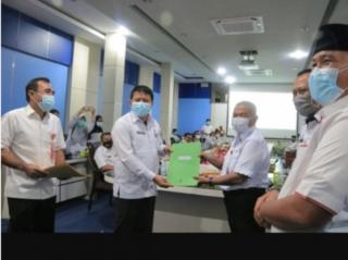 DPA Tahun Anggaran 2021 ke OPD Di Serahkan oleh Sekda Rohul