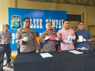 Polsek Tampan ungkap kasus pencurian Pembenaran (Curanmor R2)