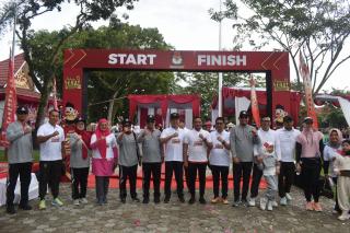 Jalan Sehat Menuju Pilkada Kampar "Bersaudara" Sukses Digelar!