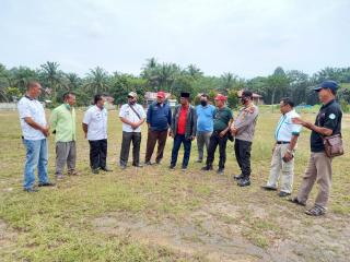 Kunjungi Lokasi PSR,SantanNU bersama Polda Riau Jaga Kampung dan Tanam Jagung