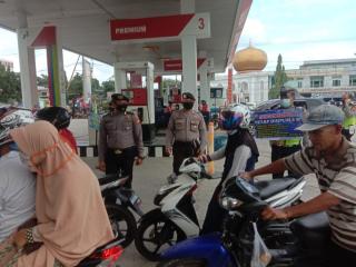 Memasuki Tahun 2021,Jajaran Polres Kampar Terus Gencarkan Pendisiplinan Protokol Kesehatan