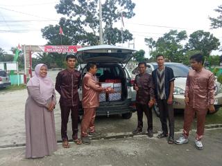 Masyarakat Desa Rimbo Panjang  Kumpulkan Donasi Untuk Korban Bencana Alam di Sumbar