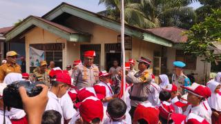 Ekspedisi Merah Putih Polda Riau Hadir hingga ke Pelosok Tanjung Belit Selatan