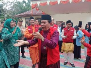 Bupati Rokan Hulu H Sukiman hadiri Bhakti Sosial donor darah