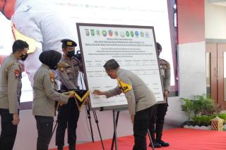 Kapolda Riau Canangkan Pembangunan Zona Integritas 17 Satker Menuju WBK dan WBBM