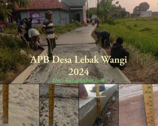Pembangunan Betonisasi APB Desa Lebak Wangi Terindikasi Kecurangan dan Berpotensi Rugikan Negara
