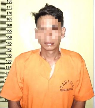 Ditanya Istrinya Karena Telat Pulang Malah Mukul, Pelaku KDRT ini Diamankan Polsek Siak Hulu