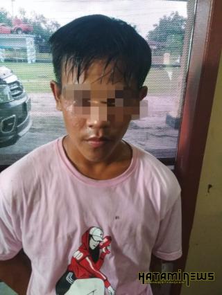 Pencurian Rumah Warga Terekam CCTV di Bekuk Polres Kampar