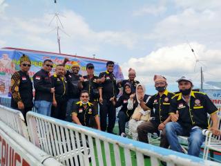 Ketua Aliansi wartawan indonesia DPC Rohul S.Halomoan nasution Ucapkan Terima kasih kepada para Piha