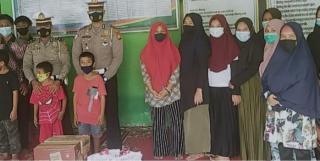 Polres Rohul Berikan Bantuan Sosial Anak Yatim dan Kaum Dhuafa.