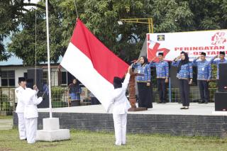 Pejabat Perempuan Pimpin Upacara Peringatan Hari Ibu ke 95 di Lapas Pasir Pangaraian