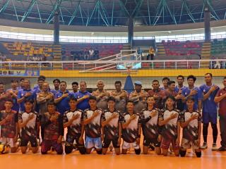 Pembukaan Turnamen Volly Ball Putra Kapolres Kampar Cup 2026 Resmi Digelar, 16 Tim Siap Bersaing
