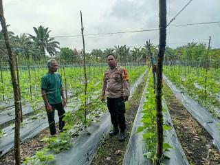 Polres Kampar Ajak Masyarakat Tangan Pangan: Pengecekan Pekarangan Bergizi di Sungai Pagar Sukses!  