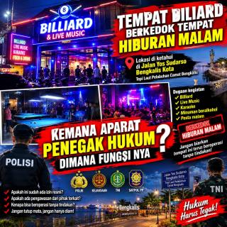Diduga Tempat Hiburan Dijadikan Lokasi Maksiat,Keberadaan APH Setempat Di Pertanyakan.
