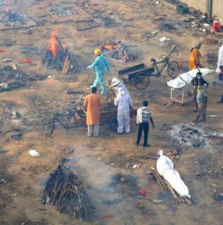 Kengerian Corona di India, dalam 2 Minggu Bertambah 3 Juta Kasus