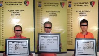 Bongkar Rumah Kosong di Jalan Rindang Diringkus Polsek Bukit Raya