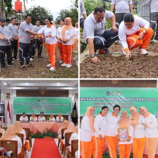 DWP Produktif, Ketahanan Pangan Hingga Pelepasan Purna Tugas Jadi Agenda Pertemuan Rutin