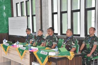 DANREM 031/WB PIMPIN SIDANG PARADE CALON BINTARA PK TNI AD GELOMBANG 2 TA 2024