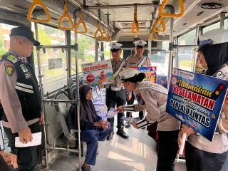 Hari Ke dua Operasi Keselamatan Lancang Kuning 2025 Oleh Dirlantas Polda Riau