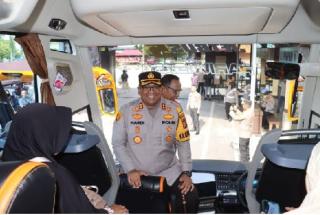 Polres Dumai Gelar Program " Mudik Asik Polres Dumai"