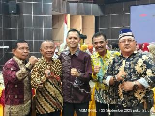 Lepas Sambut Dandim 0314/inhil, HKBS tegas kan komitmen perkuat sinergi