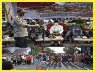 Gandeng Elemen Masyarakat, Kapolresta Ajak Masyarakat Tolak Demo Anarkis