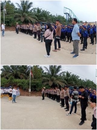 PUK NIBA Karya Bersama dan Warga Dusun Sigatal Gelar Aksi Damai di PT Rambah Sawit Mandiri