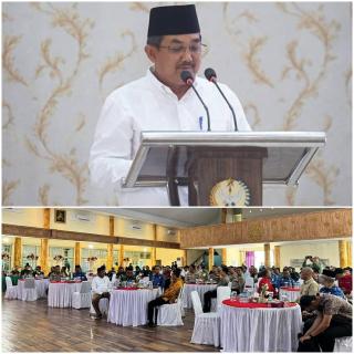 Bupati Anwar Sadat Hadiri Rakor Penanganan Karhutla Provinsi Jambi, Tekankan Pentingnya Sinergitas
