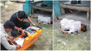 Warga Rantau Kasai Dikejutkan Penemuan Mayat di Depan Rumah Warga