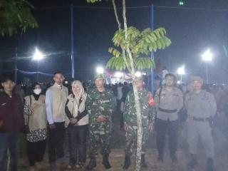 Pengamanan Ketat di Kampanye Paslon Cagub-Cawagub Riau No Urut 1 di Pulau Kijang