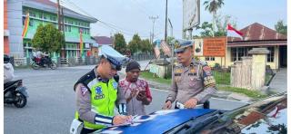 Hari ke 2 Pelaksanaan Operasi Zebra (LK) 2023 Puluhan Kendaraan di Tilang