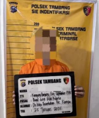 Polsek Tambang Tangkap Warga Koto Perambahan, 18 Paket Sabu. Sabu Siap Edar Ikut Diamankan!