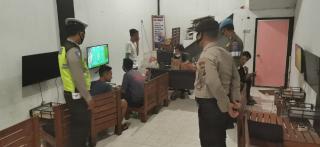 Personel Polres Kampar Rutin Datangi Tempat Keramaian,Himbau Warga Terapkan Protkes