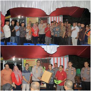 Kapolda Riau Titip Pesan Lewat Kapolres Kampar, Siskamling Garda Terdepan Jaga Kamtibmas!