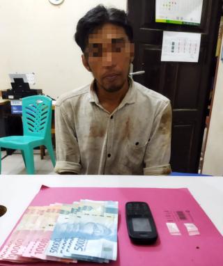 Edarkan Shabu, Warga Desa Batu Belah ini Ditangkap Resnarkoba Polres Kampar di Bangkinang