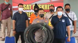 Polres Bengkalis Tangkap Tiga Persangka Ilegal Logging