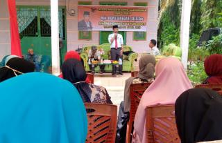 Reses di Laboy Jaya,Ropii Siregar Siap Bantu Wujudkan Berbagai Macam Aspirasi Warga