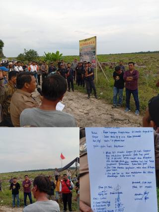 Konflik KT Mandiri Dengan PT.TML Mengerucut, Masyarakat Tunggu Mediasi Dengan Perusahaan