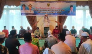 Agama Dan Dunia Harus Berjalan Seiring Kata M.Nizar Dalam Acara Do,a Bersama