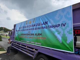 Polda Riau Kirim Bantuan Kemanusiaan Tahap IV, 3.459 Bantuan alat pasca bencana alam