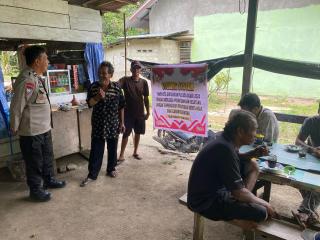 Polsek Tapung Hilir Lakukan Cooling System untuk Sukseskan Pilkada Damai 2024.