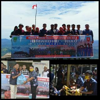 SEPEKAN DILANTIK,HIMAROHU-RIAU LAKUKAN AKSI SOSIAL DI CIPANG